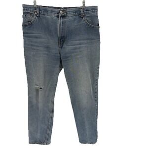 Vintage Levis 550 High Rise Mom Jeans Relaxed Tapered Leg Y2K Women 18S 36X28